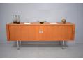 1953 design teak sideboard with tambour doors.