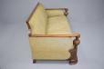 1950s Danish designed Carved oak sofa 