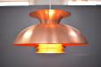 Vintage Danish design copper pendant light - view 5