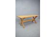 Danish design vintage oak console table made in Denmark