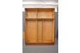 Spacious 3 door vintage teak wardrobe by Baekmarksbro Mobelfabrik
