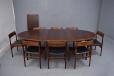 Arne Vodder extending oval dining table in rosewood - Model 212 - view 10