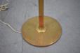 1960s Danish vintage floor lamp in teak and brass - view 8