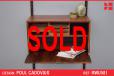 Vintage rosewood CADO drop-front cabinet  - view 1