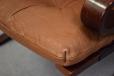 SKYLINE armchair in beech and brown leather | Hove Mobler - view 11