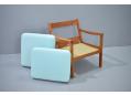 Re-conditioned sprung cushions, seat & back, for the SENATOR series chair by Ole Wanscher