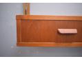 Teak PS system cabinet with 2 drawers, 1949 design