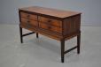 Cutlery drawer unit in vintage rosewood made in denmark produced by Heltborg Mobelfabrik for sale