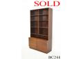 Bookcase wall unit in rosewood | Danish design