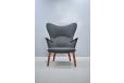 Vintage high back armchair model AP28, design 1954 by Hans Wegner. Known as MAMA BEAR. 