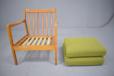 Tema 1 armchair with a lovley beech frame