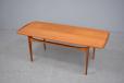 Vintage teak coffee table design by Tove and Edvard Kind-Larsen - view 3