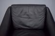matador chair designed 1966 by Aage christiansen in black leather