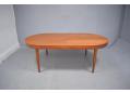 Teak very large 1960s dining table made by Mogens Kold.
