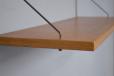 Midcentury teak shelf produced by randers Mobelfabrik
