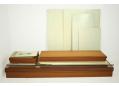 Vintage teak wardrobe that completely dismantles and flat packes for transport