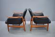 Teak frame armchair model NV53 design by Finn Juhl for Niels Vodder