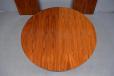 Circular vintage rosewood dining table on pedistal legs | Rosengaarden - view 8