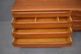 Ib Kofod Larsen vintage teak dresser with 8 drawers  - view 5