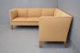 RARE 1950s design corner sofa by Danish Cabinetmaker - view 6