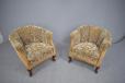 Pair of Danish design club chairs produced 1940s
