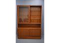 Vintage Carlo Jensen display wall unit in teak made by Hundevad & Co. SOLD