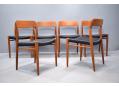 A stunning set of chairs that will give you pleasure for many dinners to come.