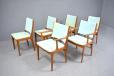 Vintage teak dining chair suite for reupholstery | Johannes Andersen - view 10
