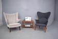 Midcentury design Papa Bear armchair designed mid 1950s by Hans Wegner 