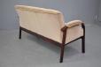Small 2 seater sofa with slim beech frame