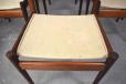 Vintage set of 8 dining chairs in rosewood designed by Grete Jalk