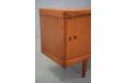 Vintage Teak sideboard with sliding doors & rosewood corners - BRAMIN