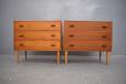1956 designed bedside chest of drawer in vintaget teak - Munch Mobelfabrik