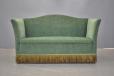 Danish Cabinetmaker production 2 seater sofa in original velour upholstery