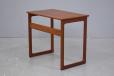 Danish Mobelfabrik rectangular teak side table for sale