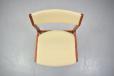 Mid 1970s teak frame dining chairs made by NOVA