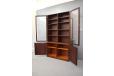Vintage rosewood display cabinet by Kai Winding for sale