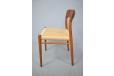 Model 75 teak dining chairs - Niels O Moller design