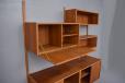 2 section vintage teak sheving model PS-system - view 6