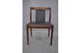 Rosewood framed dining chairs produced by Bramin in Denmark.