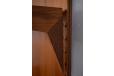 Shelf supports with dowl design which locks the support into the panel
