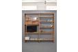 Midcentury Danish design light oak modular bookcase produced by Ry Mobler for sale