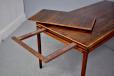 Model 16 rosewood dining table produced by Chr Linneberg Mobelfabrik