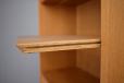 Vintage oak wall unit with drop-down writing are made by Poul hundevad - view 7