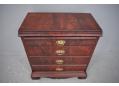 Mahogany 4 drawer antique chest | Biedermeier period - view 3