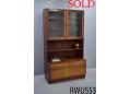 Rosewood display unit with glass doors | Juul Kristensen