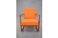 Ole Wanscher Model FD120 rocking chair produced by France and Daverkosen