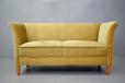 Danish Cabinetmaker production 2 seater sofa in original velour upholstery