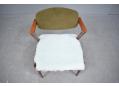 Rosewood framed model 42 dining chair for upholstery