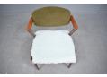 Rosewood framed model 42 dining chair for upholstery